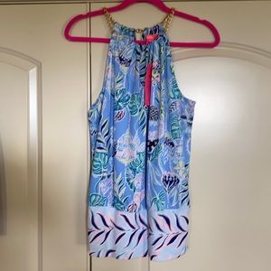 Lilly Pulitzer Bowen chain top lanterns lapis